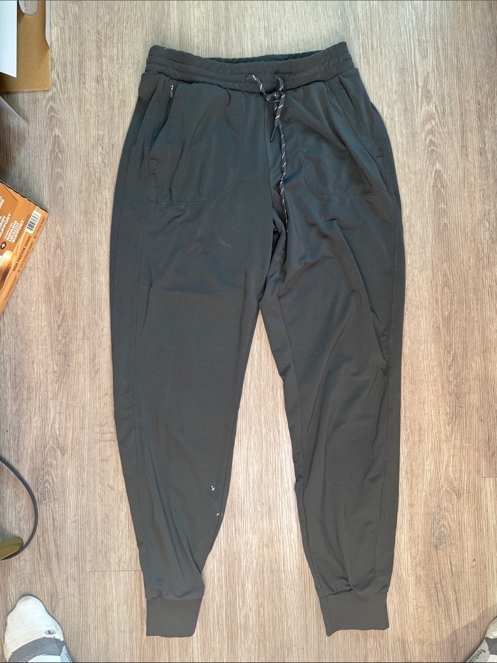 Woman’s soft gray Jogger Pants - Casual Drawstring Comfort